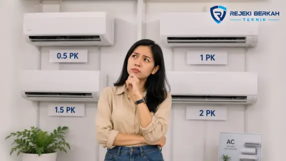 Panduan Memilih PK AC Sesuai Ukuran Ruangan Agar Tidak Boros dan Tetap Dingin